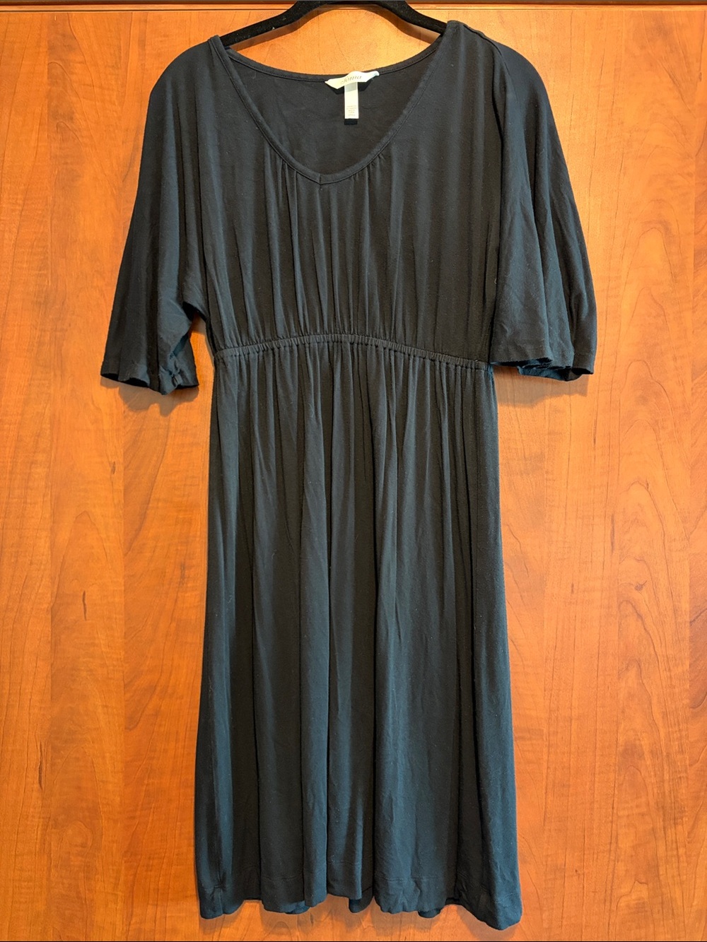 Soma Black V-Neck Dress